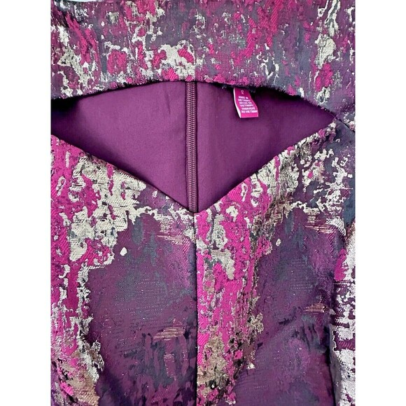 Vince Camuto Pink and Gold Mini Dress - Picture 9 of 13